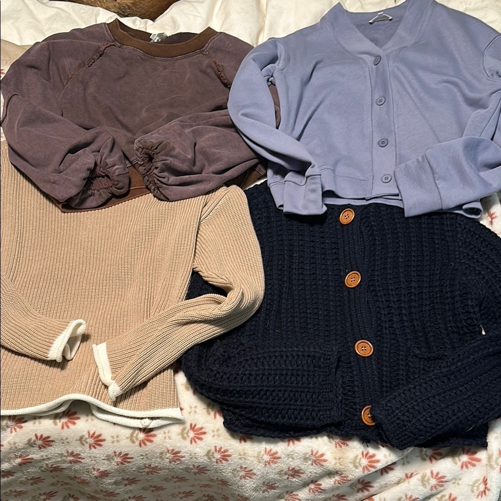 Bohme Bundle of 4 cardigans / sweaters size XS